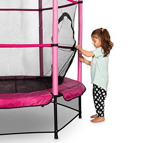 Trampoline Kids ترامبولين القفز الجديد 2024: مرح آمن للأطفال + هدية 50 كرة ملونة للأطفال