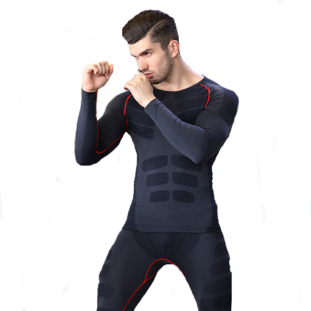 البدلة الرّياضية المتكاملة للرّياضيين أصلية وذات جودة عالية للمحترفين - Just One Shale Slim Men Shapwear