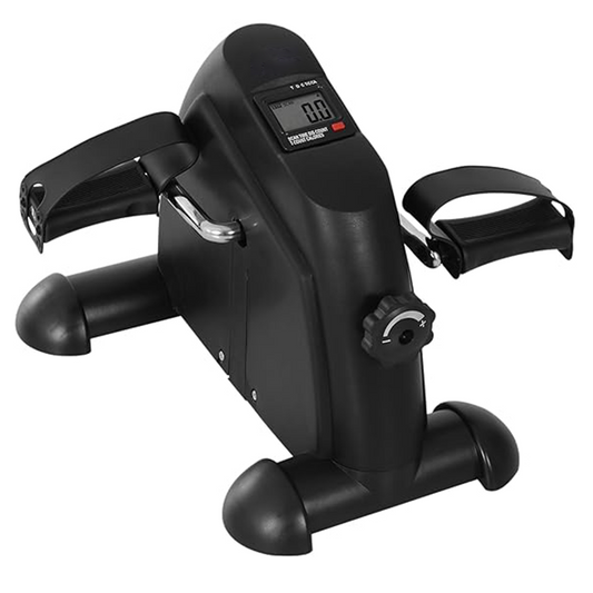 Black mini Pedal Manuel / الدواسة السوداء اليدوية لتمرين الذراعين والأرجل / دراجة تمارين رياضية